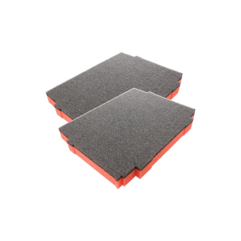 Insert din spumă 386x286x40mm - Set 2 Bucăți | Electronic-mag.ro | Componente Electronice