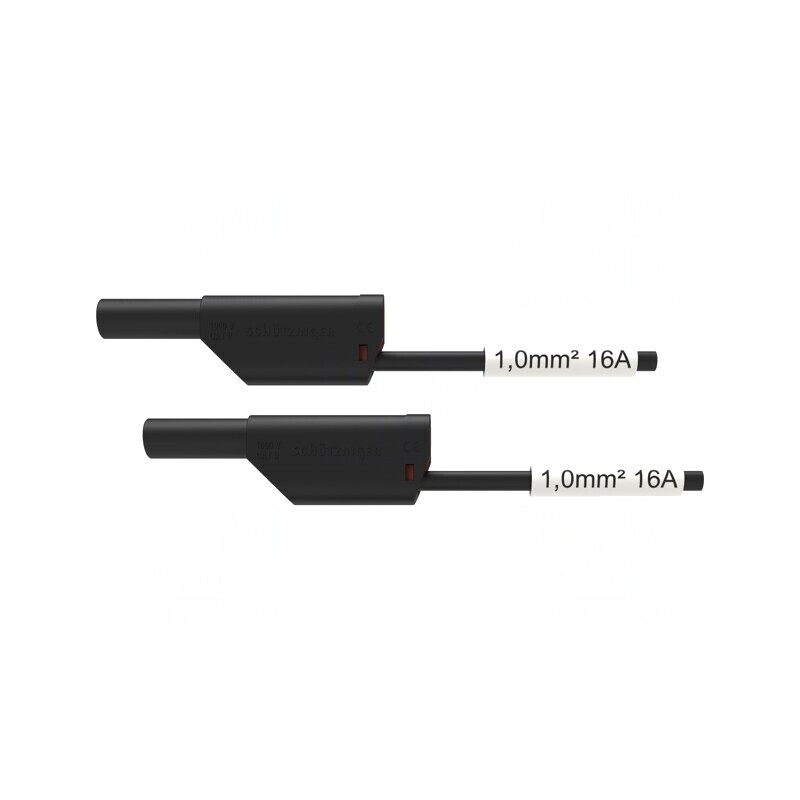 Cablu de măsurare 16A cu mufe banană 4 mm | Electronic-mag.ro | Componente Electronice