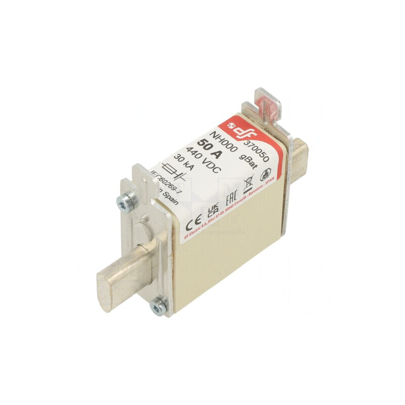 Siguranță ceramică industrială 50A 440VDC | Electronic-mag.ro | Componente Electronice