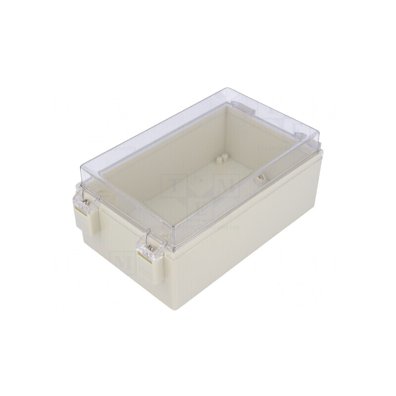 Carcasă montare pe perete ABS IP65 105x165x75mm | Electronic-mag.ro | Componente Electronice