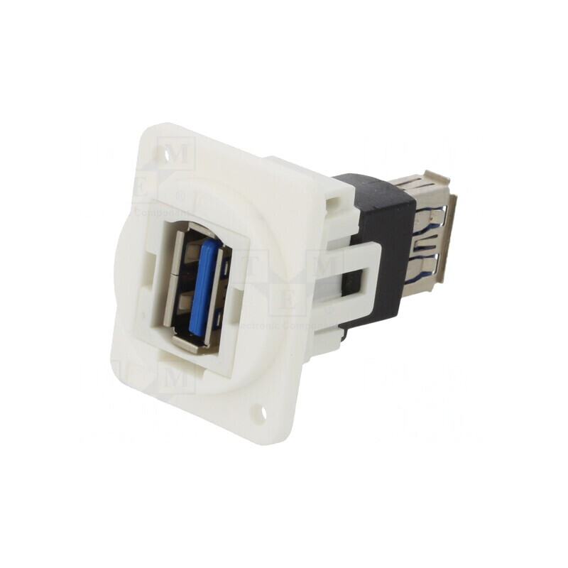 Adaptor USB A FT USB 3.0 Plastic CP30205NXW | Electronic-mag.ro | Componente Electronice
