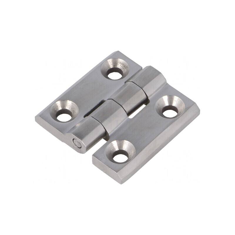 Balama oțel inoxidabil 40mm 4 orificii | Electronic-mag.ro | Componente Electronice