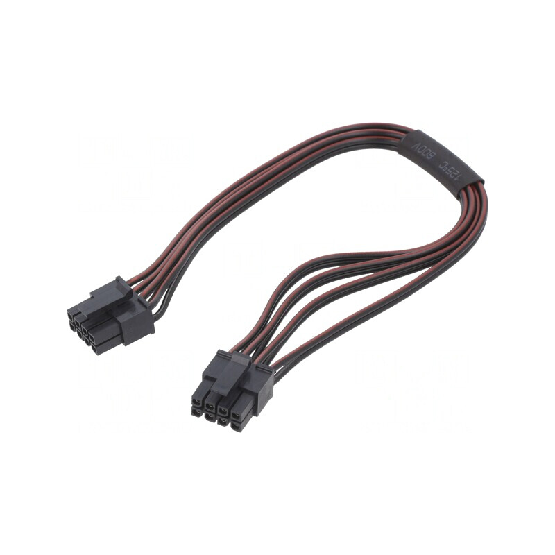 Cablu Micro-Fit 3.0 Mamă-Mamă 8 PIN 0,4m 4A PVC | Electronic-mag.ro | Componente Electronice
