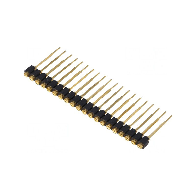 Conector Pini Mamă 20 Pini THT 2.54mm Aurit | Electronic-mag.ro | Componente Electronice