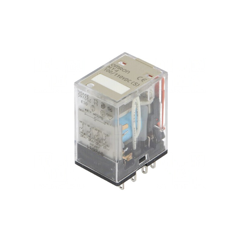 Releu electromagnetic 4PDT 110VDC 5A | Electronic-mag.ro | Componente Electronice