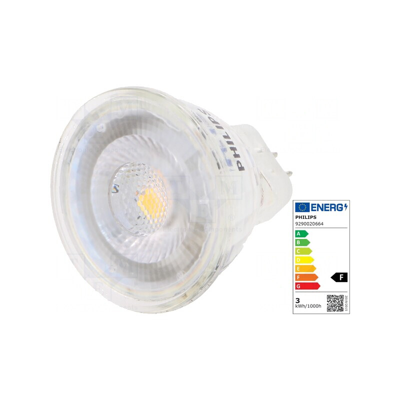 Lampă LED GU4 Alb Cald 2.3W 2700K | Electronic-mag.ro | Componente Electronice