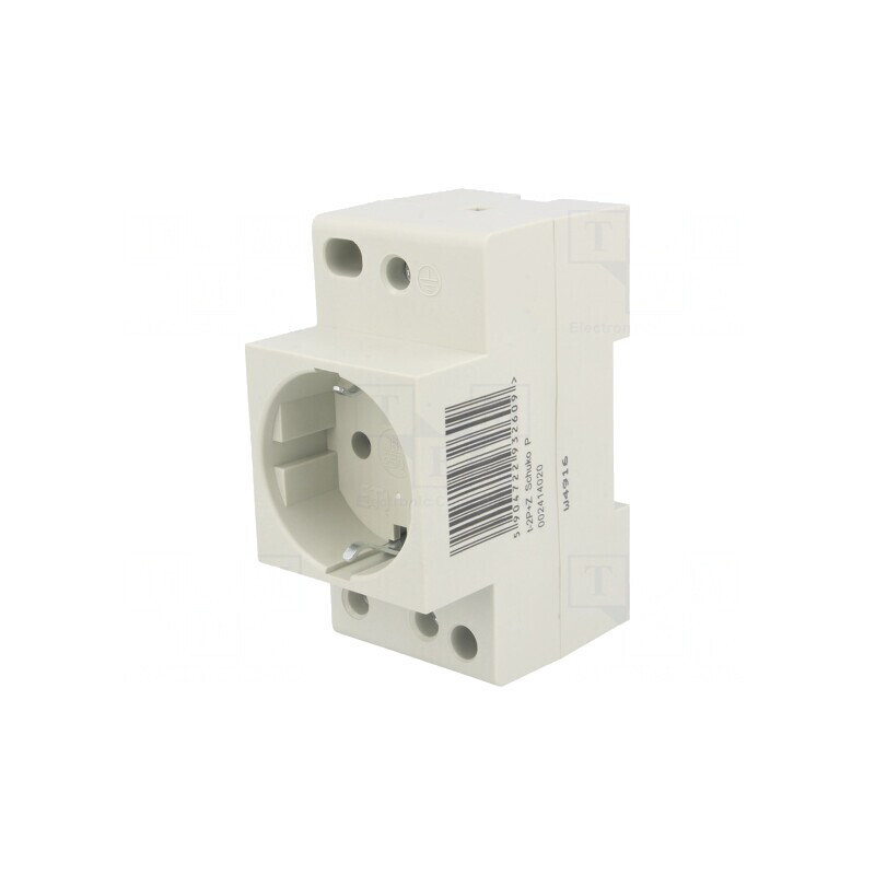 Priză Schuko 230V 10A pentru șină DIN | Electronic-mag.ro | Componente Electronice Priză Schuko 230V 10A pentru șină DIN | Electronic-mag.ro | Componente Electronice