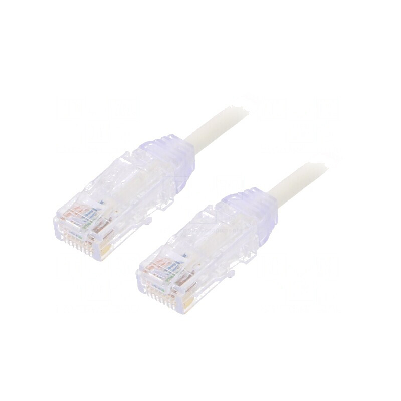 Patch Cord Alb Cat6 UTP 0.2m LSZH | Electronic-mag.ro | Componente Electronice