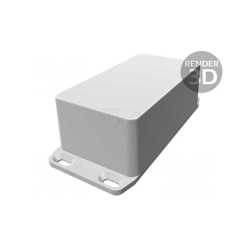Carcasă universală aluminiu IP54 60x112x42mm | Electronic-mag.ro | Componente Electronice