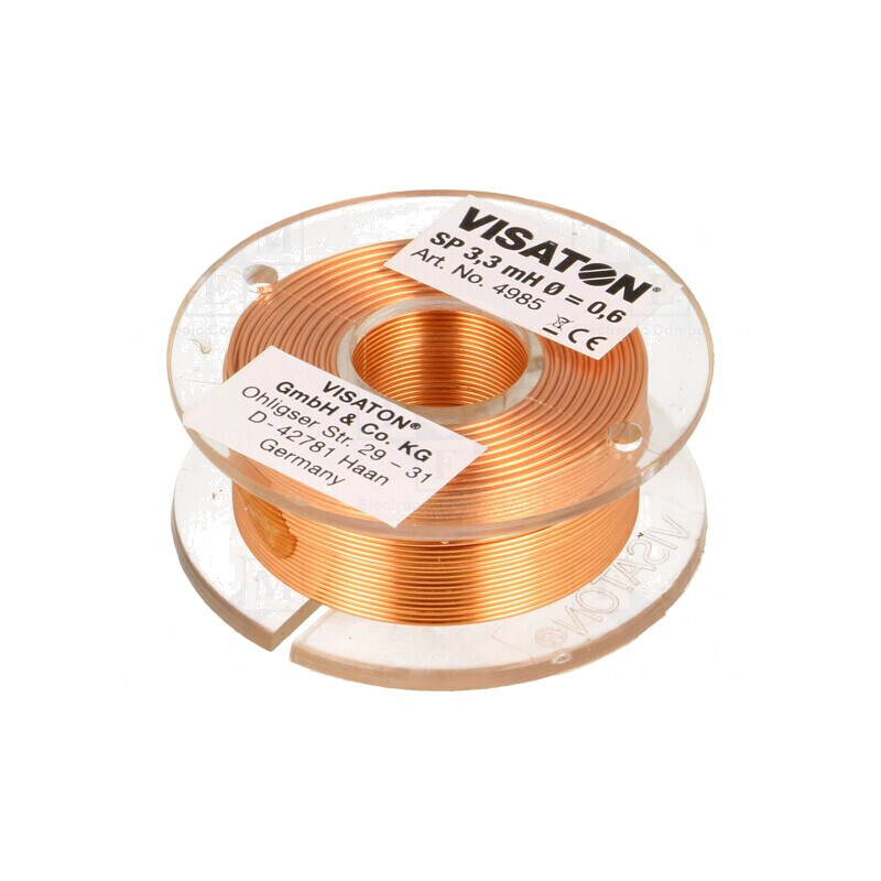 Inductor Bobină cu Aer 3,3mH 2,6Ω | Electronic-mag.ro | Componente Electronice