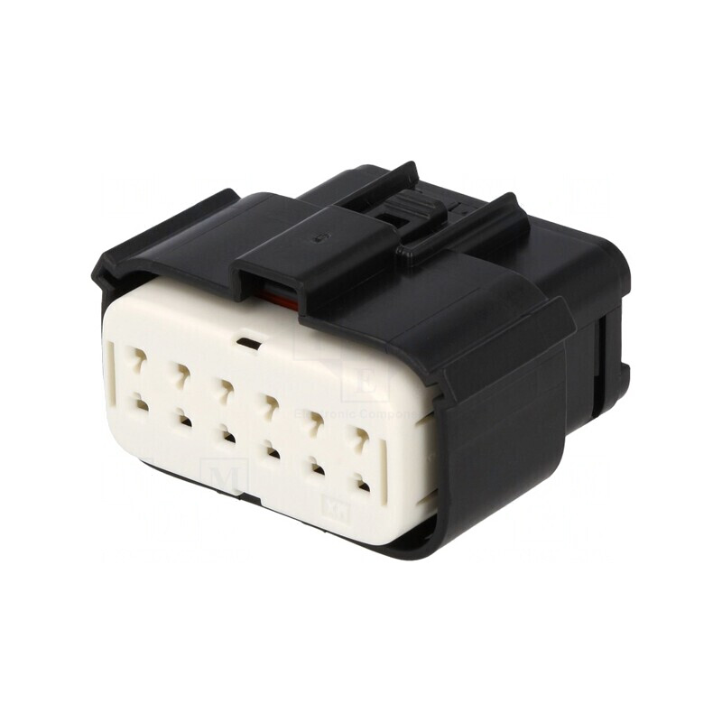 Conector Automotive MX150L Mamă Mufă pe Cablu 12 PIN IP67 | Electronic-mag.ro | Componente Electronice