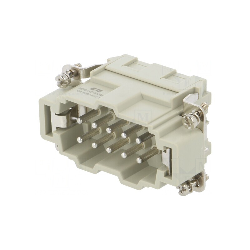 Conector HDC inserturi HE PIN 10 10 PE 16A | Electronic-mag.ro | Componente Electronice
