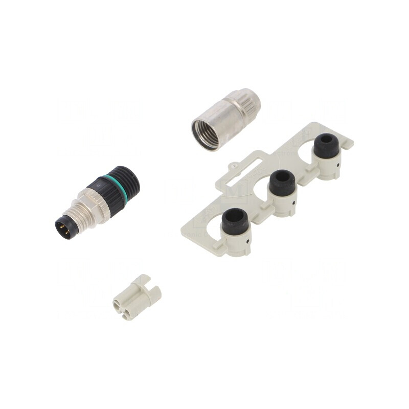Conector M8 Tată 3 PIN pe Cablu IP65/IP67 32V | Electronic-mag.ro | Componente Electronice