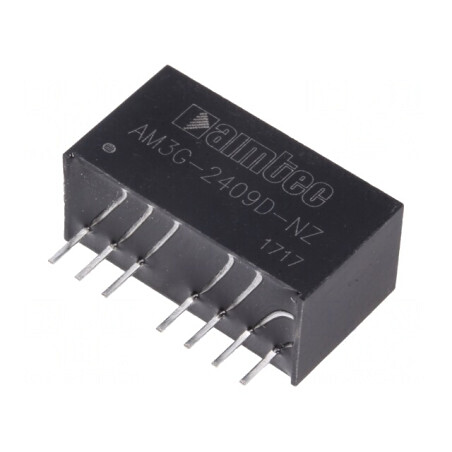 Convertor DC/DC 3W 18-36V la 9V/-9V SIP8 | Electronic-mag.ro | Componente Electronice
