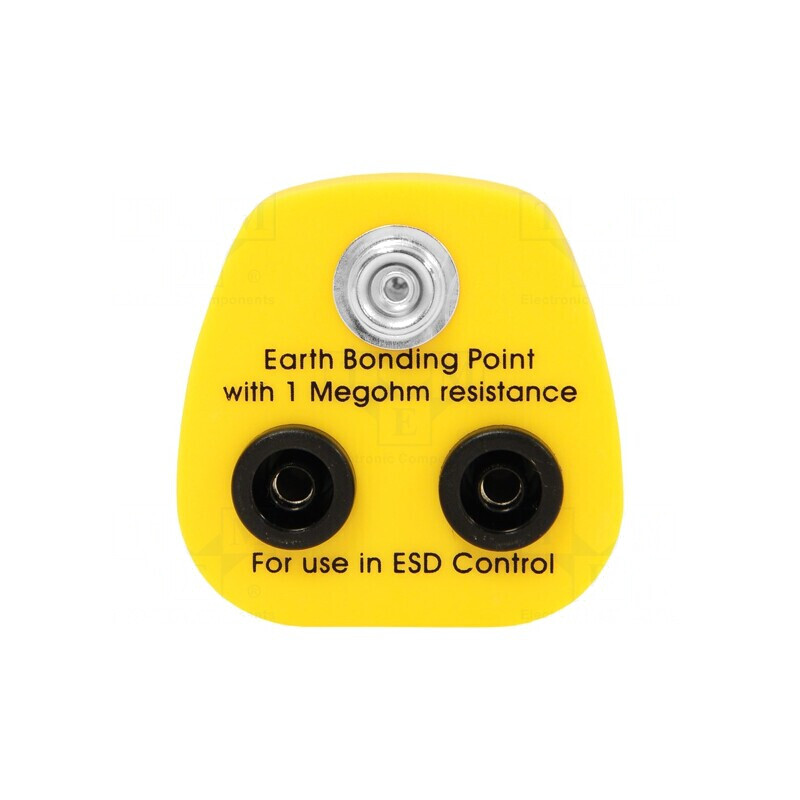 Fișă de împământare ESD 1MΩ UK | Electronic-mag.ro | Componente Electronice