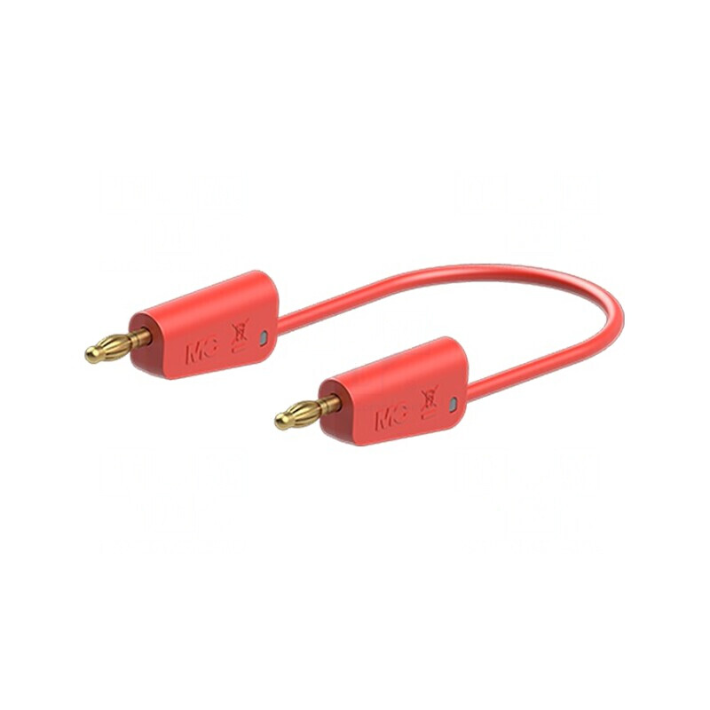 Cablu de măsurare 2m roșu 60VDC 30VAC 32A PVC | Electronic-mag.ro | Componente Electronice