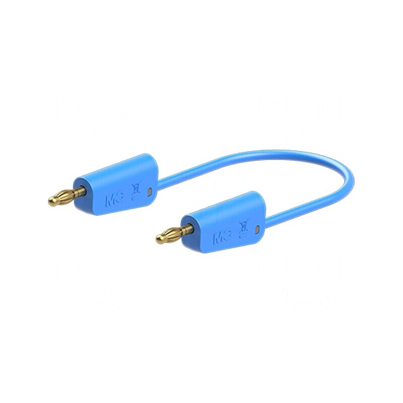 Cablu de măsurare 60VDC 30VAC 32A 2m Albastru | Electronic-mag.ro | Componente Electronice