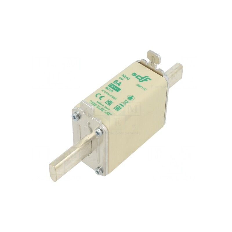 Siguranță NH0 6A 690V | Electronic-mag.ro | Componente Electronice