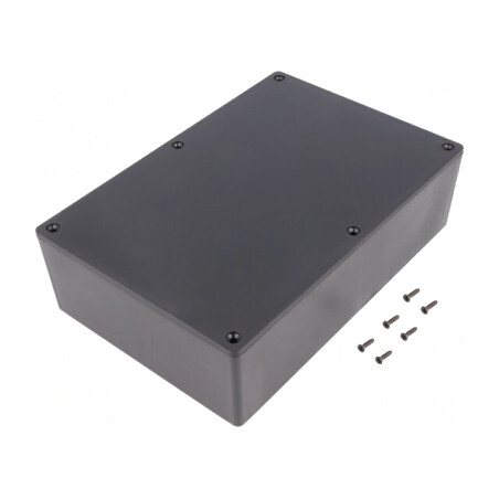 Carcasă universală ABS neagră 150x221x63mm | Electronic-mag.ro | Componente Electronice