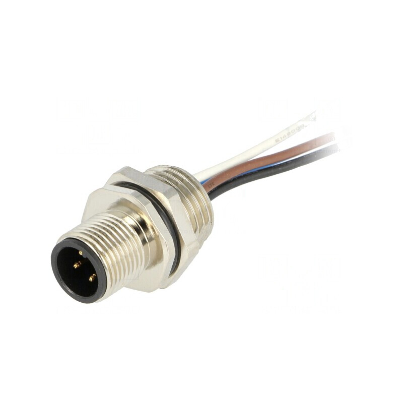 Soclu M12 4-PIN tată IP67 CANopen | Electronic-mag.ro | Componente Electronice