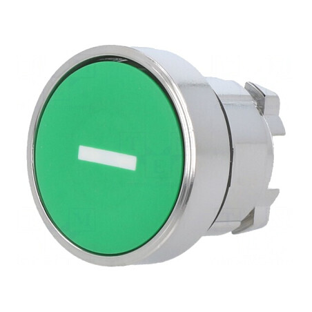 Comutator apăsare 22mm verde | Electronic-mag.ro | Componente Electronice