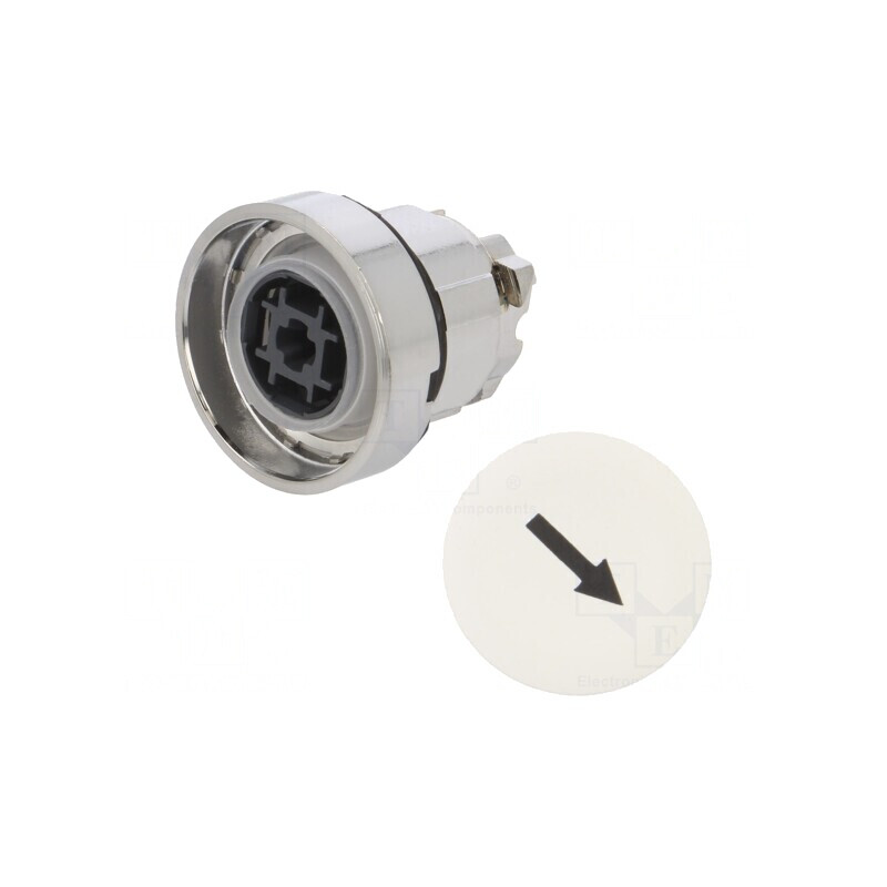 Comutator Apăsare 22mm Alb | Electronic-mag.ro | Componente Electronice