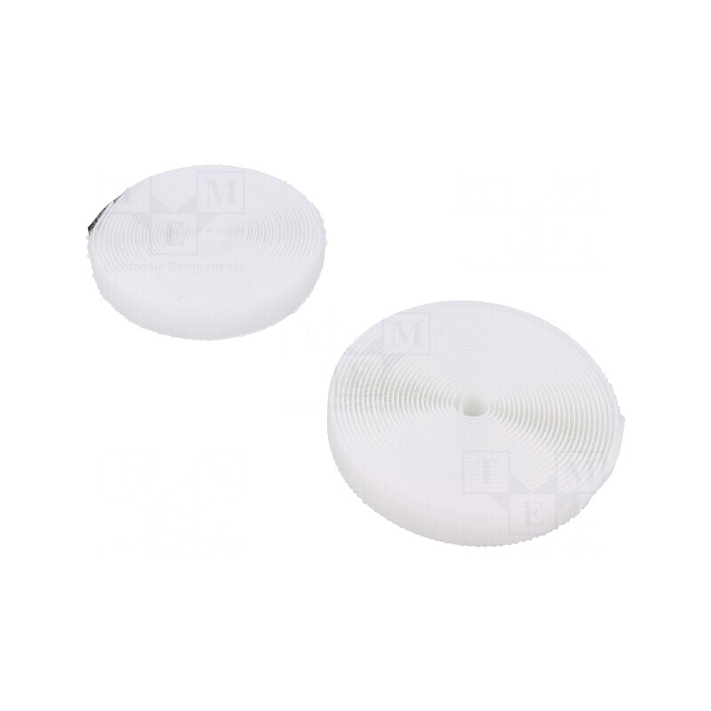 Bandă arici albă 20mm x 5m acrilică | Electronic-mag.ro | Componente Electronice