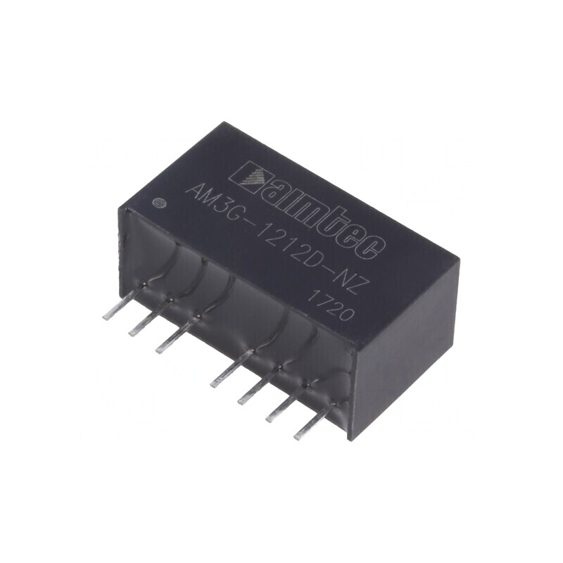 Convertor DC/DC 3W 9-18V la 12V/-12V SIP8 | Electronic-mag.ro | Componente Electronice