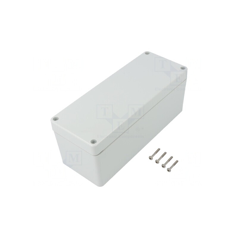 Carcasă Universală cu Bucșă din Alamă 75x190x75mm | Electronic-mag.ro | Componente Electronice
