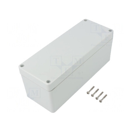 Carcasă Universală cu Bucșă din Alamă 75x190x75mm | Electronic-mag.ro | Componente Electronice