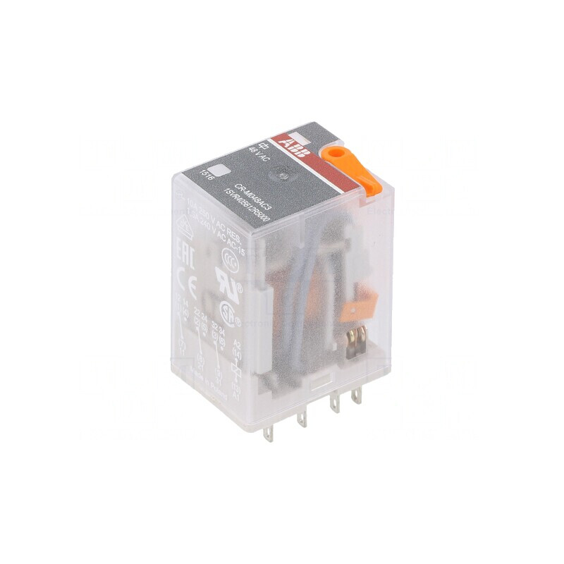 Releu electromagnetic 3PDT 48VAC 10A | Electronic-mag.ro | Componente Electronice