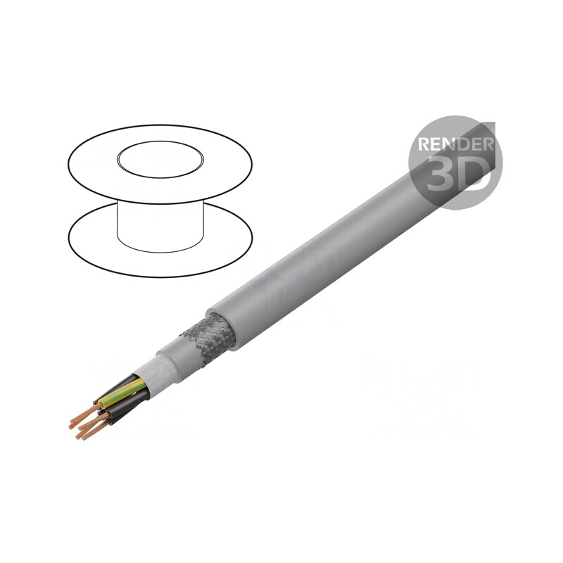 Cablu de control ÖLFLEX FD CLASSIC 810 CP 5G1,5mm2 | Electronic-mag.ro | Componente Electronice