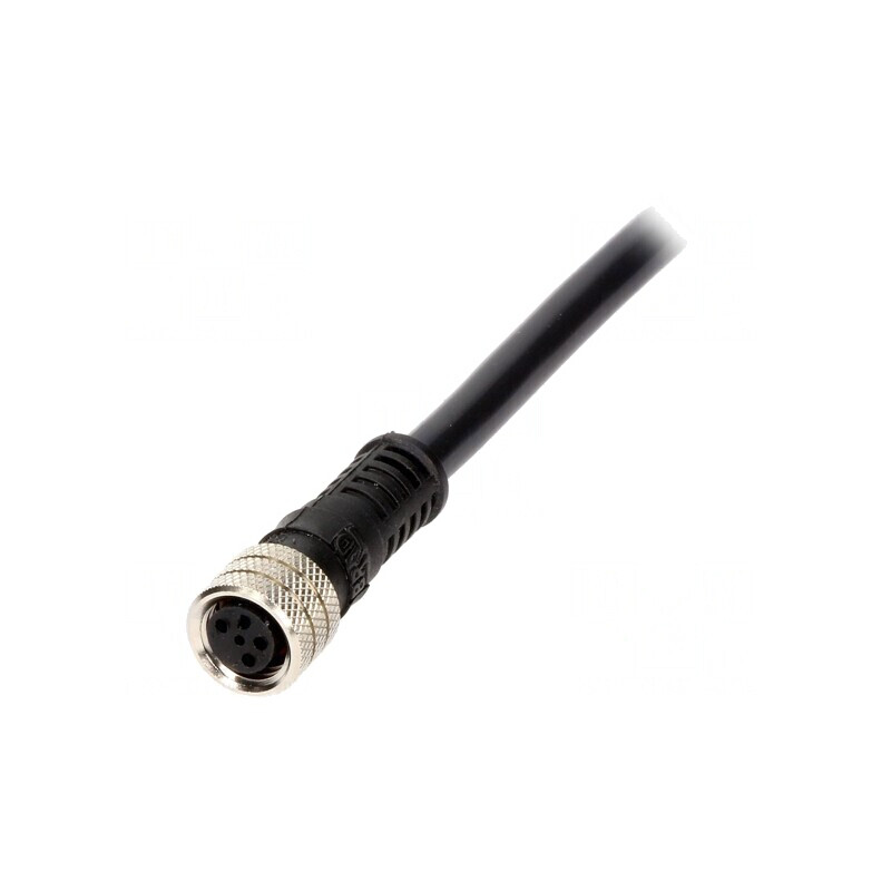 Conector M8 Mamă 4 PIN cu Cablu Nano-Change 3A | Electronic-mag.ro | Componente Electronice