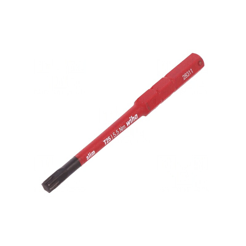 Tijă Torx® izolată TX25 75mm | Electronic-mag.ro | Componente Electronice