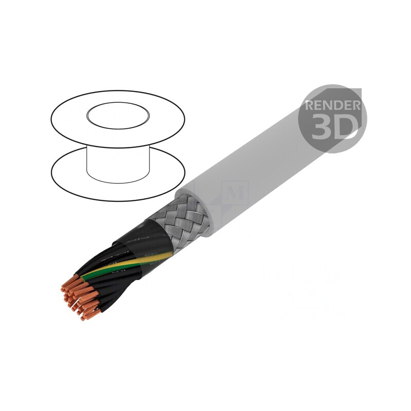 Cablu ÖLFLEX CLASSIC 115 CY PVC Gri 25x0,5mm2 300/500V | Electronic-mag.ro | Componente Electronice