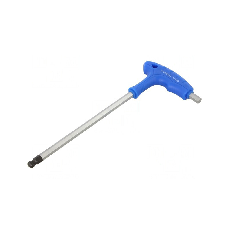 Cheie imbus sferică 7mm oțel aliat 215mm | Electronic-mag.ro | Componente Electronice