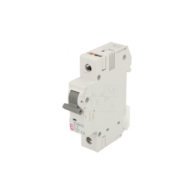 Întrerupător de Supracurent 1A 230/400VAC 6kA | Electronic-mag.ro | Componente Electronice