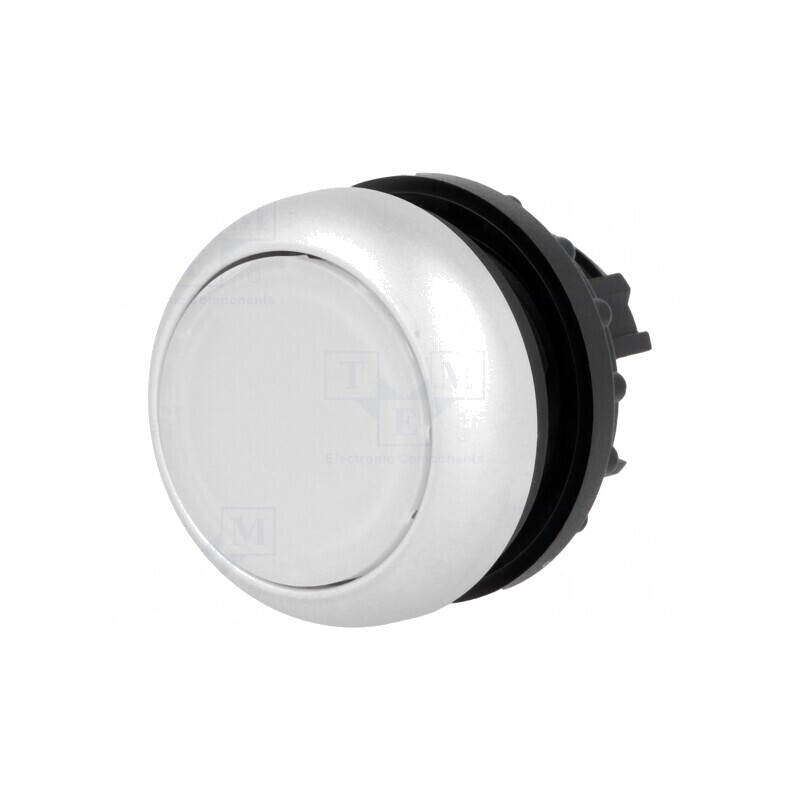 Comutator apăsare 22mm alb IP67 | Electronic-mag.ro | Componente Electronice