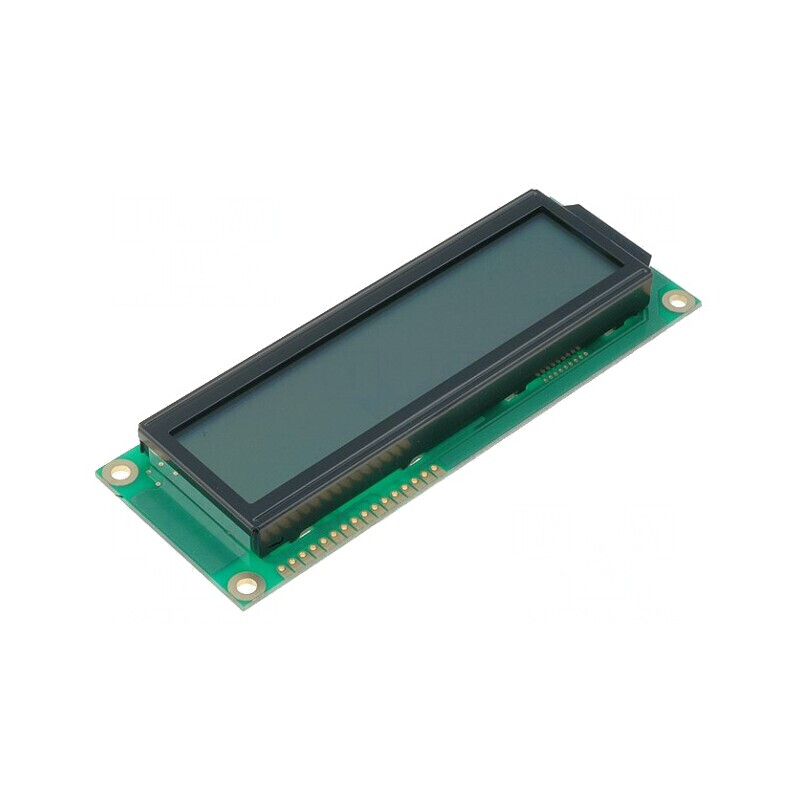 Afișaj LCD Alfanumeric 16x2 Gri 122x44x13.6mm | Electronic-mag.ro | Componente Electronice