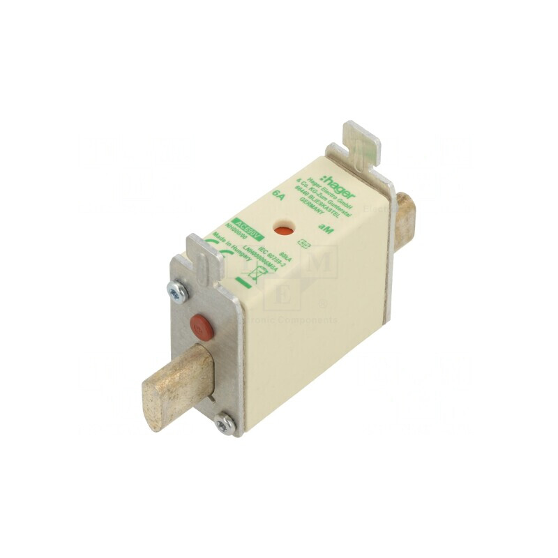 Siguranță Industrială NH000 6A 690VAC | Electronic-mag.ro | Componente Electronice