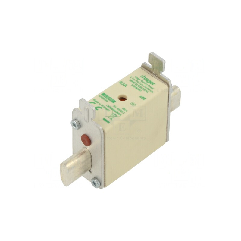 Siguranță Industrială NH000 63A 690VAC | Electronic-mag.ro | Componente Electronice