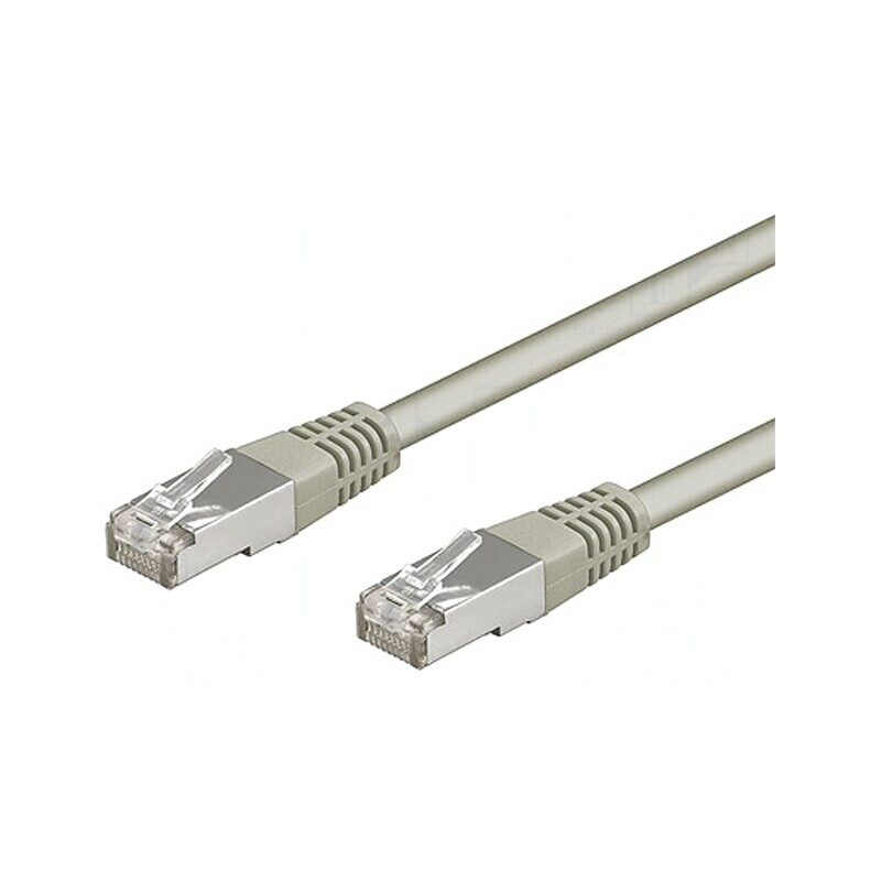 Patch cord gri SF/UTP Cat 5e 25m | Electronic-mag.ro | Componente Electronice