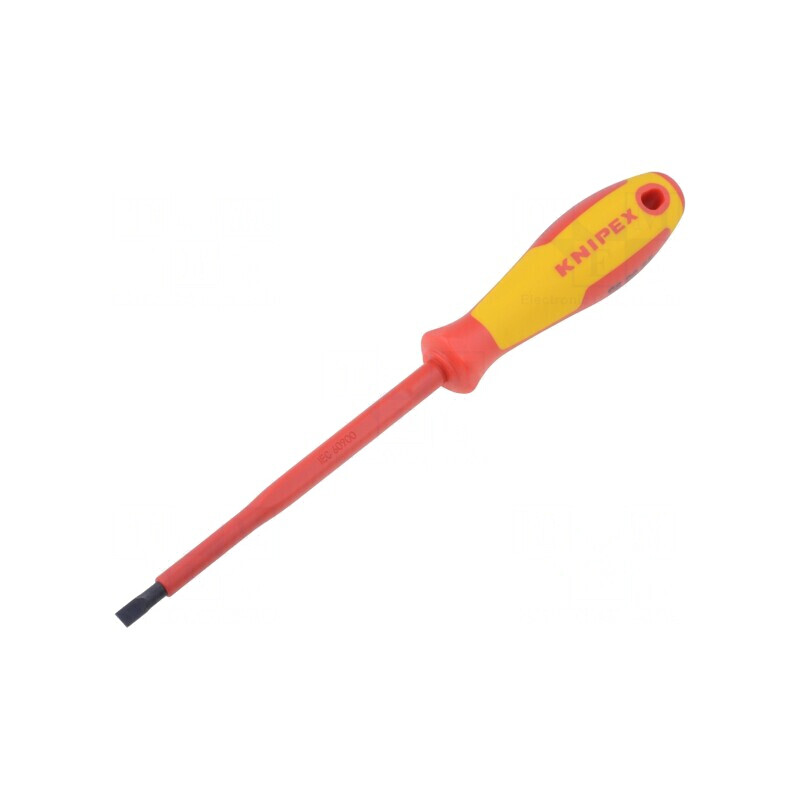 Șurubelniță Izolată Plată 5,5x1,0mm 125mm 1kVAC | Electronic-mag.ro | Componente Electronice