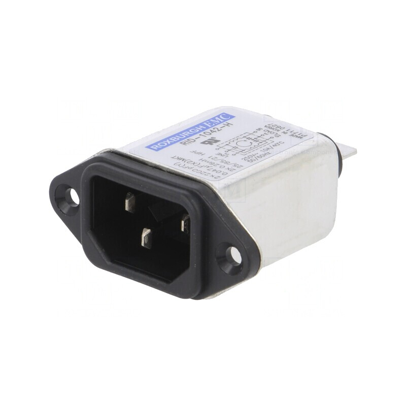 Conector Alimentare AC 10A 250VAC IEC 60320 | Electronic-mag.ro | Componente Electronice