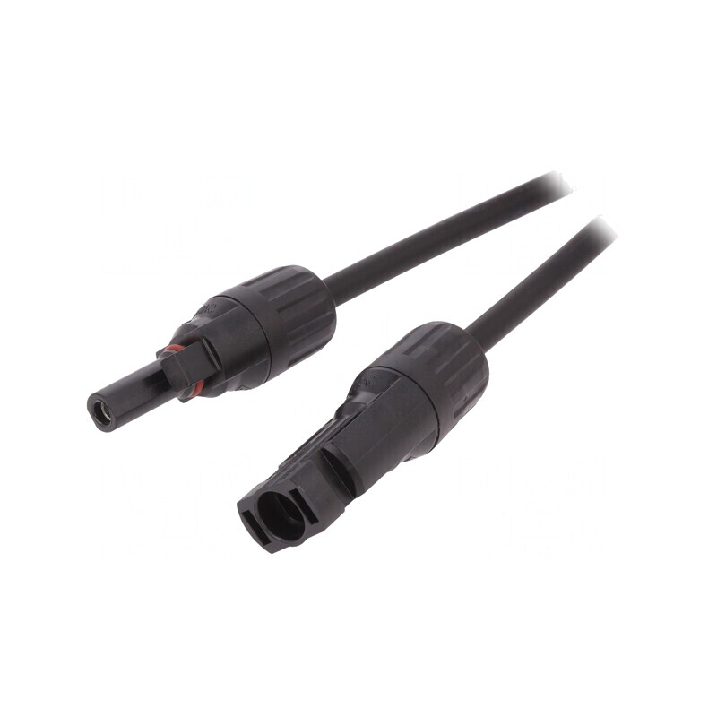 Cablu solar tată-mamă 4mm2 1.5m drept | Electronic-mag.ro | Componente Electronice