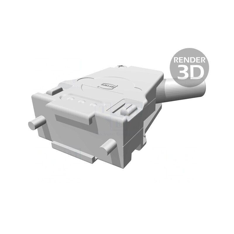 Carcasă pentru Conectori D-Sub 9pin și 15pin | Electronic-mag.ro | Componente Electronice