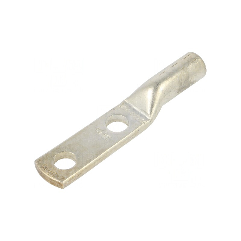 Vârf inelar tubular M14 95mm2 cupru crimpat cablu dublu | Electronic-mag.ro | Componente Electronice