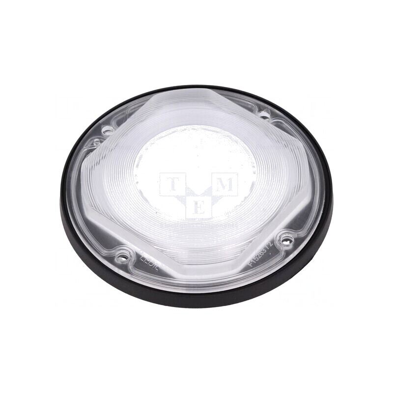 Lentilă LED Rotundă Silicon Neagră Transparentă | Electronic-mag.ro | Componente Electronice