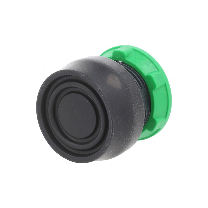 Comutator Negru 22mm cu Apăsare | Electronic-mag.ro | Componente Electronice