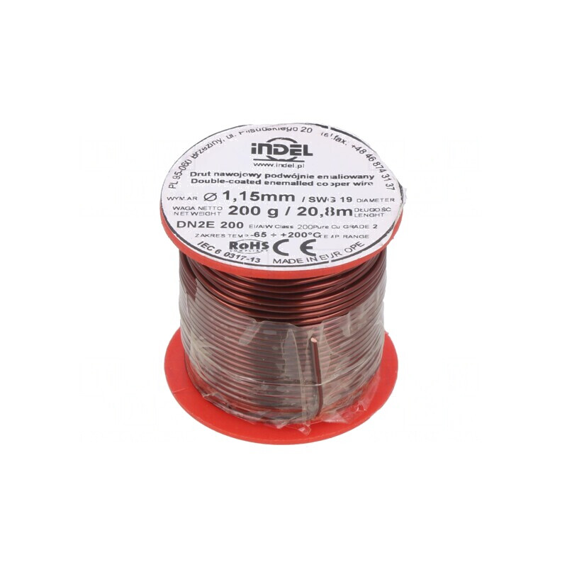 Sârmă Emailată 1,15mm 0,2kg Cupru | Electronic-mag.ro | Componente Electronice